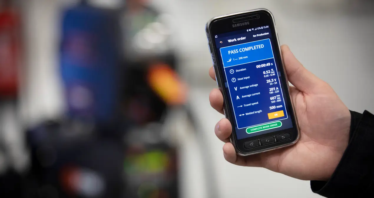 Enhanced quality control and Industry 4.0 integration with the new WeldEye mobile application